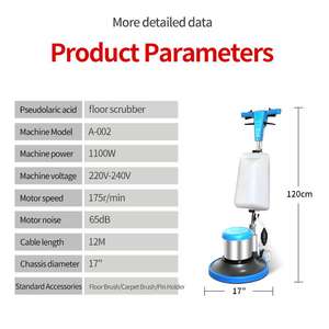 Burnisher Teppich reinigungs geräte Industrielle Teppichbodenfliesen-Wasch waschmaschinen mit Zertifikat - Product Image 3