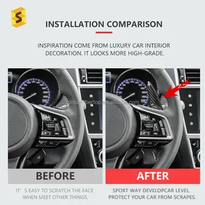 <span class=keywords><strong>ES</strong></span> BP-SBL/FT-<span class=keywords><strong>602</strong></span> Autobinnenzubehör aus echter Kohlefaser Lenkradschaltung Paddelverlängerung für Toyota 86 - Product Image 6