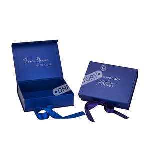 Premium Custom Logo Large Matte Rigid Paper Cardboard Black Foldable Magnetic <b>Folding</b> Closure Gift Box Packaging Hediye Kutusu - Product Image 6
