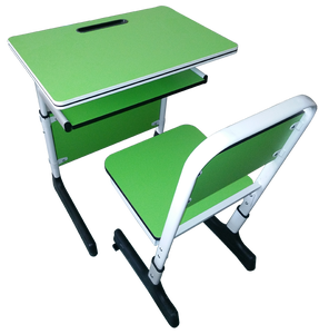 Mobilier de classe table enfant colorée réglable en hauteur ensemble bureau et chaise <span class=keywords><strong>étudiant</strong></span> unique mobilier scolaire - Product Image 4