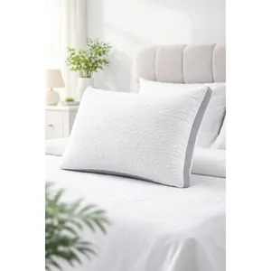 Coussin matelassé en silicone Karden Flower, lot de 2, 50x70 cm, respirant, sans odeur, régulateur de température - Product Image 1