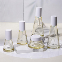Mailer Box rose Cosmetics Mailing Packaging Boxes Bouteilles en verre pour soins de la peau