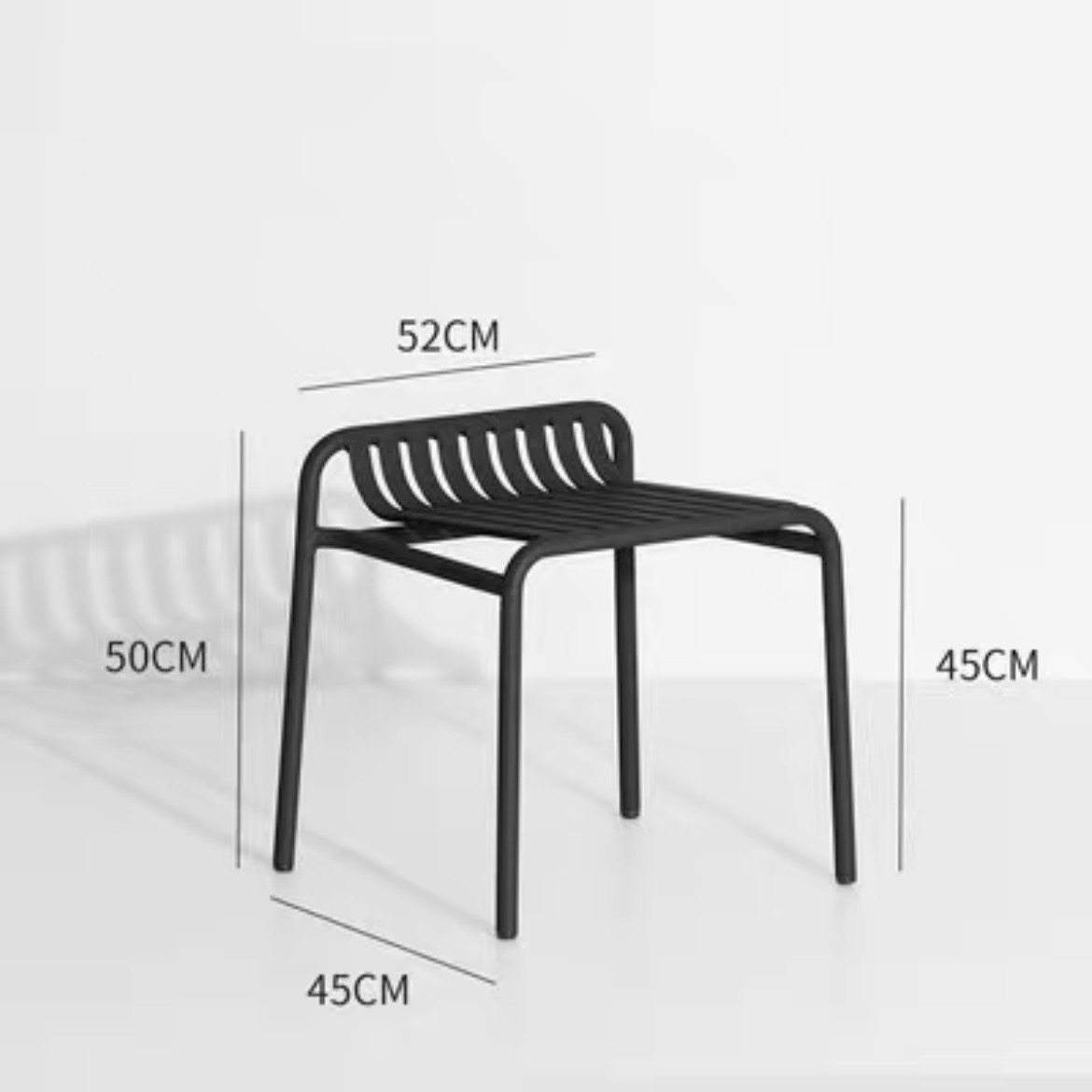 Stool aluminum alloy color