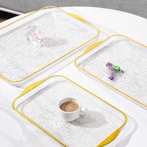 Nouveau <span class=keywords><strong>plateau</strong></span> à fruits rectangulaire <span class=keywords><strong>de</strong></span> style américain, qualité alimentaire, étanche, pour la maison, le salon, la table basse, l'hôtel, <span class=keywords><strong>plateau</strong></span> à fruits secs, à noix - Product Image 4