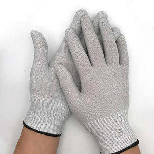 Guantes Conductivos de Fibra de Plata Allesd para Terapia Física, Guantes de Masaje con Electrodos para Electroterapia de Muñeca - Product Image 5