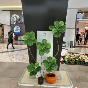 ต้นปาล์ม Areca ใบไม้สีเขียวจำลองใช้ในร่มกระถางพลาสติกเทียมทนน้ำเป็นมิตรกับสิ่งแวดล้อม<span class=keywords><strong>หยก</strong></span> - Product Image 3