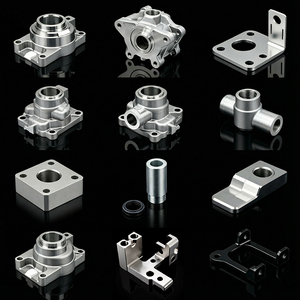 Metal Fabricated <strong>Parts</strong> CNC Rapid Prototyping Machining Services Black Anodized Metal <strong>Parts</strong> Metal Kit CNC Milling POM <strong>Parts</strong> - Product Image 5