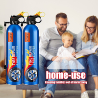 Kit de réparation de pneus gonflable multifonctionnel pour l'étanchéité des pneus Quick Easy Tool
