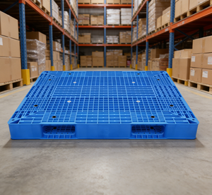 Paleta Europea <span class=keywords><strong>de</strong></span> Plástico Moldeado por Soplado <span class=keywords><strong>de</strong></span> Alta Resistencia Midwell <span class=keywords><strong>de</strong></span> 9 Pies, Apilable, <span class=keywords><strong>de</strong></span> Una Sola Cara, Entrada <span class=keywords><strong>de</strong></span> 4 Vías, Carga Dinámica <span class=keywords><strong>de</strong></span> 1.0t, Grado Industrial - Product Image 3