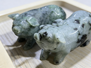 YUANZHOU 深层定制天然玉石动物摆件 |   中国手工雕刻的十二生肖玉器艺术品 - Product Image 5