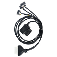 Cable Toy30 4A 8A BA, Cable de Programación de Llaves Inteligentes de 16 Pines OBD para Autel OBDSTAR K518 Xhorse Key Tool Plus para Todos los Toyota Lexus