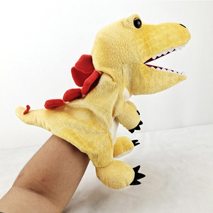 ของเล่นเพื่อการศึกษาปฐมวัยสำหรับทั้งชายและหญิงหุ่นมือรูปไดโนเสาร์นุ่มพิเศษตุ๊กตาผ้าโพลีเอสพีพี - Product Image 6