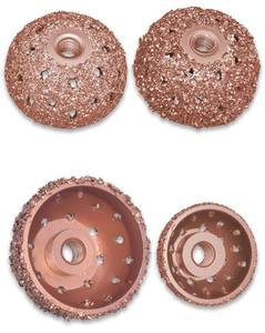 Juego de muelas abrasivas de escofina de Copa con ventilación de alta calidad, herramienta de mano duradera, cabezal de molienda de carburo de acero de tungsteno, 50x25mm, garantía de 24 meses - Product Image 6