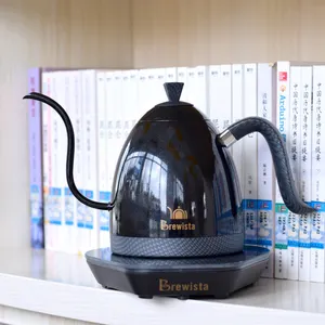 EU插头第4届Brewista工匠双壁恒温600毫升鹅颈各种温控水壶咖啡壶