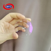 Lente de Vidrio Templado Gorilla con Recubrimiento Antirreflejos Personalizado, Transmisión de Luz del 98%, Transparente, Rugoso, para Luz LED