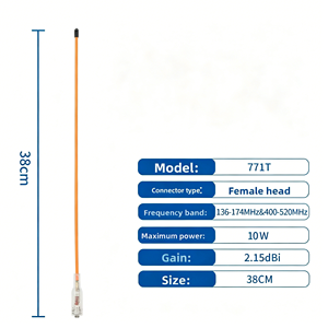 Antena Externa 771 para Walkie Talkie Baofeng, Largo Alcance y Alta Sensibilidad, Color y Empaque Personalizados, Venta al Por Mayor - Product Image 4