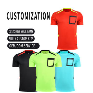 Camiseta de fútbol Unisex <span class=keywords><strong>100</strong></span>% Poliéster Uniforme de fútbol de entrenamiento liso Uniforme de fútbol para adultos de alta calidad - Product Image 5