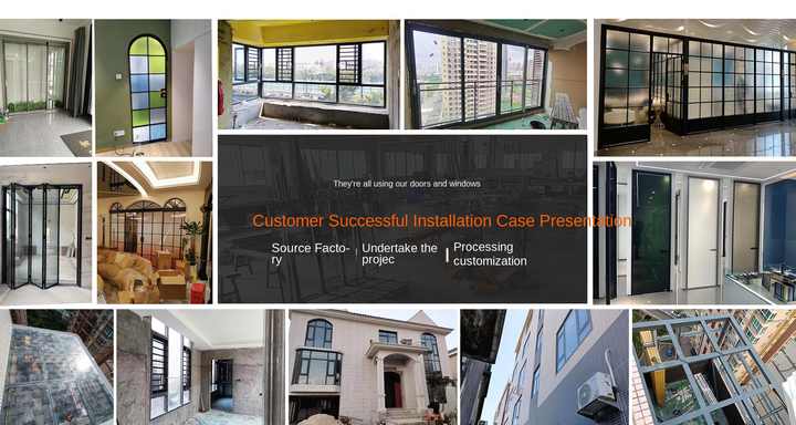 Customized Modern Design Home Horizontal Sliding Bay Window Aluminum Alloy Frame with Thermal Break & Soundproof Function