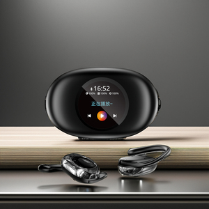 Casque sans fil à <span class=keywords><strong>oreille</strong></span> ouverte de haute qualité sonore Contrôle tactile Conception à pince <span class=keywords><strong>d</strong></span>écontractée B.T Suppression du bruit Affichage numérique à <span class=keywords><strong>puce</strong></span> JL - Product Image 2