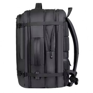 Hot Sale Men's Business Waterproof Laptop <b>Backpack</b> New Multi-Functional PU <b>Travel</b> <b>Bag</b> with Zipper Closure and USB Port - Product Image 3