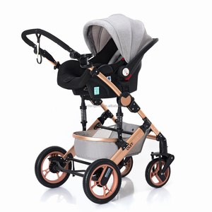 Oferta Especial 3 en 1 para Mamá y Bebé: Cochecito con Portabebés/Carrito - Product Image 2