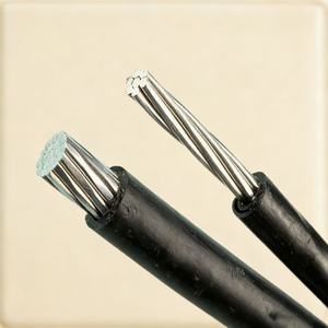Câble en aluminium isolé PVC/PE toronné (BLV) 450/750V, gaine noire/rouge/personnalisée pour la distribution et le commutation des câblages domestiques - Product Image 2