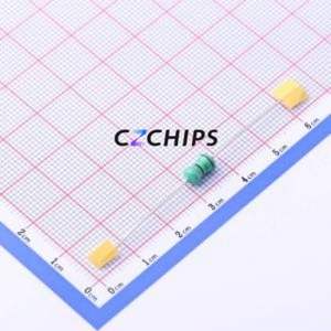 Inductor de Anillo de Color YAL0510-150K / Componente de Orificio Pasante (THT), D5xL12mm 15uH 10% 500mA 700mOhm - Product Image 1