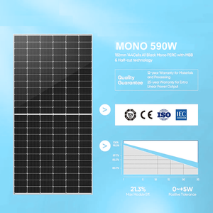 Système d'énergie solaire domestique 14 kW monophasé hybride avec batterie lithium 16 kWh, kit solaire mono - Product Image 2