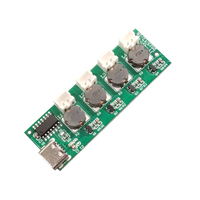 Interface de TYPE-C d'atomiseur à ultrasons sans interrupteur module d'humidificateur à quatre injections carte de commande d'atomisation DC5V bricolage