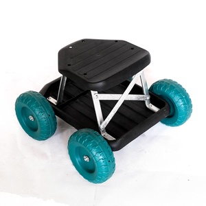 Siège de travail pour voiture, tabouret, chariot, adapté pour jardin, cour et extérieur - Product Image 5