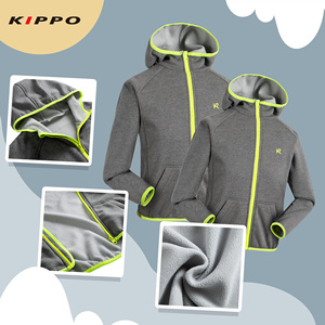 Veste de sport d'hiver pour enfants Kippo Luxe, coupe-vent, respirante, imperméable, <span class=keywords><strong>softshell</strong></span> avec col montant et fermeture éclair pour enfants - Product Image 3