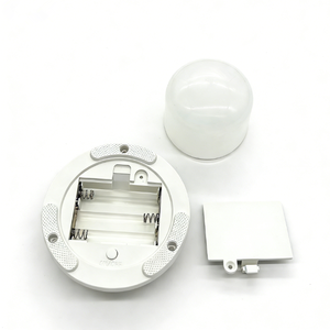 Base Redonda de 85 mm de Diámetro para Lámpara de Noche, Lámpara de Mesa Pequeña, Caja para 3 Pilas AAA, Luz RGBW, Caja Blanca para Pilas de 4.5V - Product Image 5