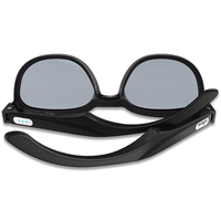 Lunettes de protection anti-lumière bleue pour l'extérieur Lunettes de soleil intelligentes à conduction osseuse pour prothèses auditives