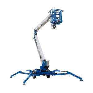 Nacelle élévatrice remorquable haut de gamme à double alimentation, certifiée CE, pour opérations en hauteur de 16 à 24 m, la plus grande pour usage humain - Product Image 1