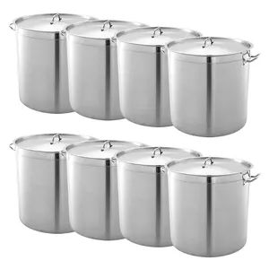 Soup Masters' Choice: Cost-Effective Stainless Steel Pots Direct From Factory