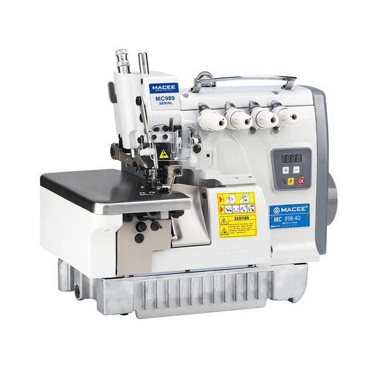 MC 898D4 Industrial Super High Speed Flat Bed Overlock Machine
