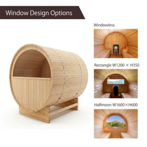 Oferta Exclusiva: Sauna de Barril de Hinoki Shinano, Moderna, Premium, Rica en Aromas, Natural, Hecha a Mano para Exteriores - Product Image 3
