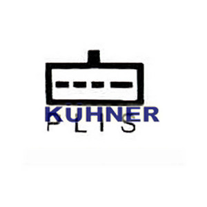 Alternatore compatibile con CHEVROLET BERETTA 3.1 V6 Benzina (KW: 104, CV: 141) dal 04-1987 al 12-1996 KUHNER 501109RI NUOVO - Product Image 3