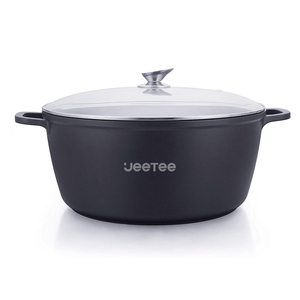 JEETEE-Olla de sopa antiadherente de aluminio fundido, calentador eléctrico de platos de cocina, juego de ollas y sartenes, <span class=keywords><strong>cazuela</strong></span> para Cocina - Product Image 1