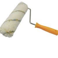 Rouleau de peinture professionnel Ruida en microfibre et caoutchouc, personnalisable, pour tissus acryliques, et autres outils à main