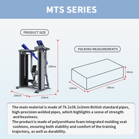 Machine de musculation professionnelle XinRui pour extensions dorsales assises réglables et robustes