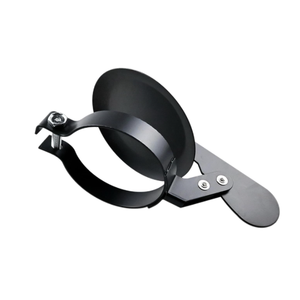 YUEYANG Universal Black Steel Fuel Tank Cap Handle with <b>Clamp</b> and Screw Mounting Bracket - Product Image 4