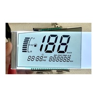 Écran LCD pour moto, véhicule électrique, odomètre numérique, instrument à 7 segments Pulsar 150, affichage du compteur de vitesse