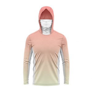 Chemise de pêche à manches longues anti-transpiration, logo personnalisé, respirante, séchage rapide, protection UV UPF 50, polyester durable - Product Image 1