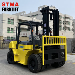 รถยกดีเซล8โทน stma พร้อมความสูงของเสารถยกสำหรับงานหนักรถยก8000กก. - Product Image 6