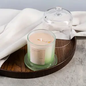 Best Selling Handmade Custom Logo Aromatherapy Smokeless Candle Romantic Pillar Scented Candles