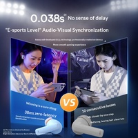 Auriculares Bluetooth Baseus M2 Usados con Reducción Activa de Ruido, Diseño Intrauditivo Inalámbrico
