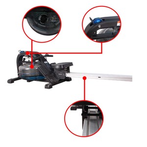 Rameur à résistance hydraulique <span class=keywords><strong>Panatta</strong></span> Style pour la remise en forme et l'entraînement en salle de sport - Product Image 6