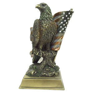 مخصص الذهب النسر النحت الكأس الراتنج مجسم للكرة الأرضية على حامل معدني الحيوان جائزة السباحة الكأس سوبر السلطانية الكأس للهدايا الأعمال التذكارات - Product Image 5