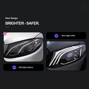 W213 mise à niveau phares LED pour Benz <span class=keywords><strong>E200</strong></span> E260 E300 2016-2019 lampe frontale DRL Signal projecteur lentille automobile Maybach modifié - Product Image 4